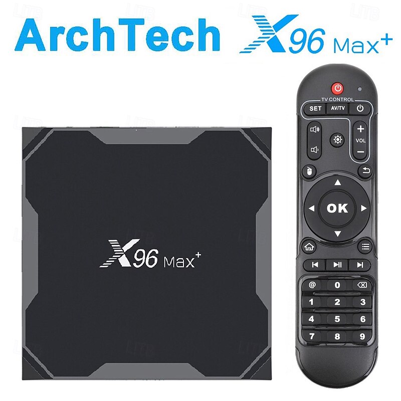 X96 MAX Plus 4GB 64GB 32GB Smart TV Box Android 9.0 Amlogic S905X3 Quad Core Wifi 4K Youtube X96Max Plus Set Top Box 2GB 16GB