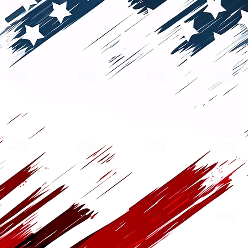 Men's American US Flag Patriotic Dress Pants Trousers Suit Pants Mid Waist Casual Outdoor Holiday Relaxed Fit Flat Front Dress Pants with Side Pockets Spring Fall 3D Print White 1 White White 22