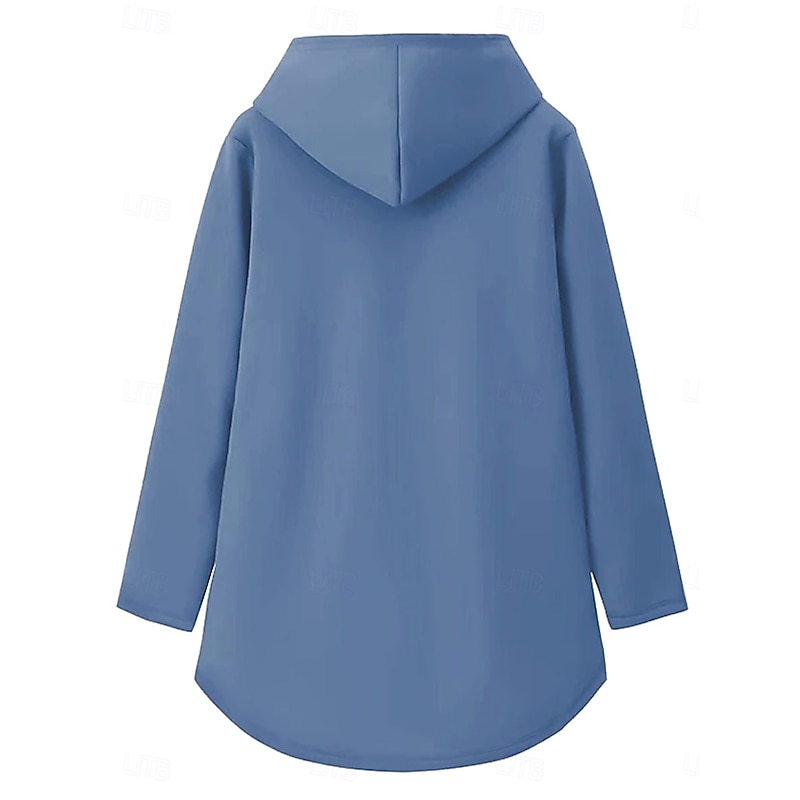 Women's Pullover Hoodie Sweatshirt Graphic Cat Letter Casual Comfrt Long Sleeve Hooded Long Tops Street Dailywear Casual Print Pink Blue Gray Fall Winter4