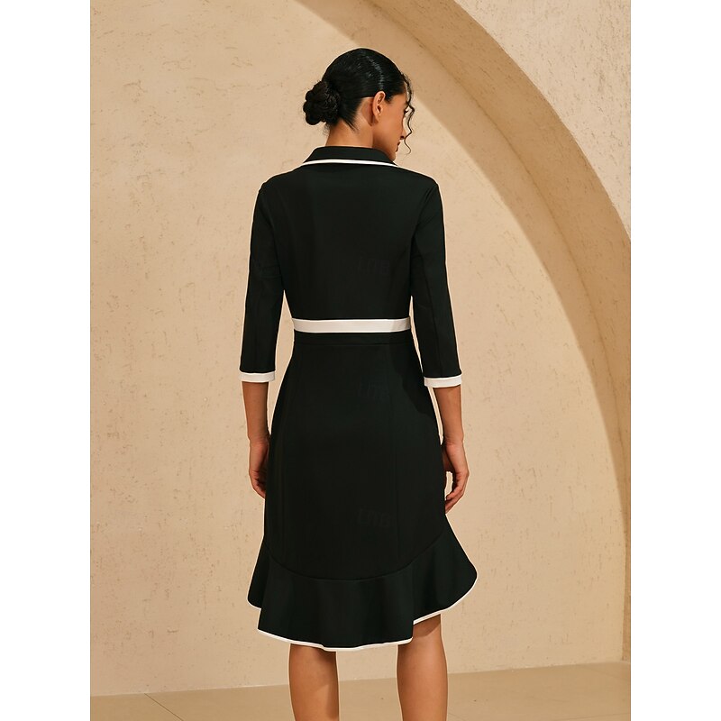 Women's Golf Dress Black Dress Ladies Golf Attire Clothes Outfits Wear Apparel4