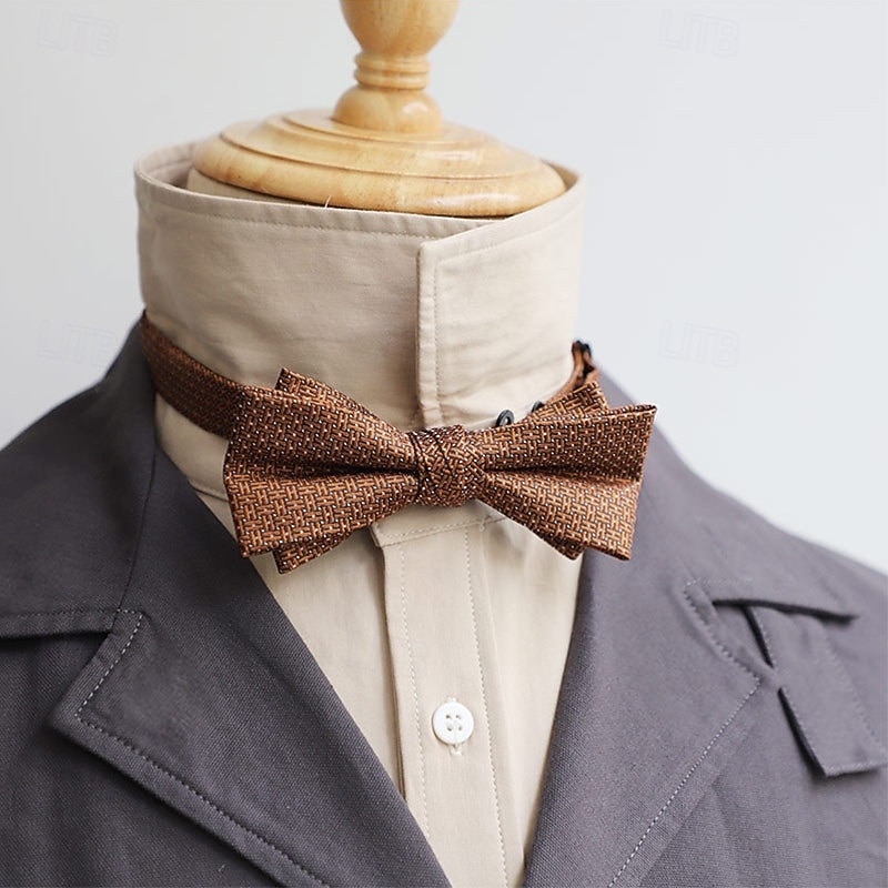 Men's Bow Tie Modern Contemporary Graphic Wedding Party Daily Wear3