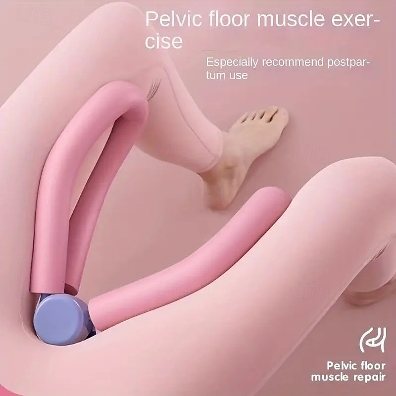 Pelvic Floor Muscle Trainer – Postpartum Recovery & Leg, Glute, Hip Exercise Device, Made with EVA Material, Universal Fit for Fitness & Outdoor Workouts