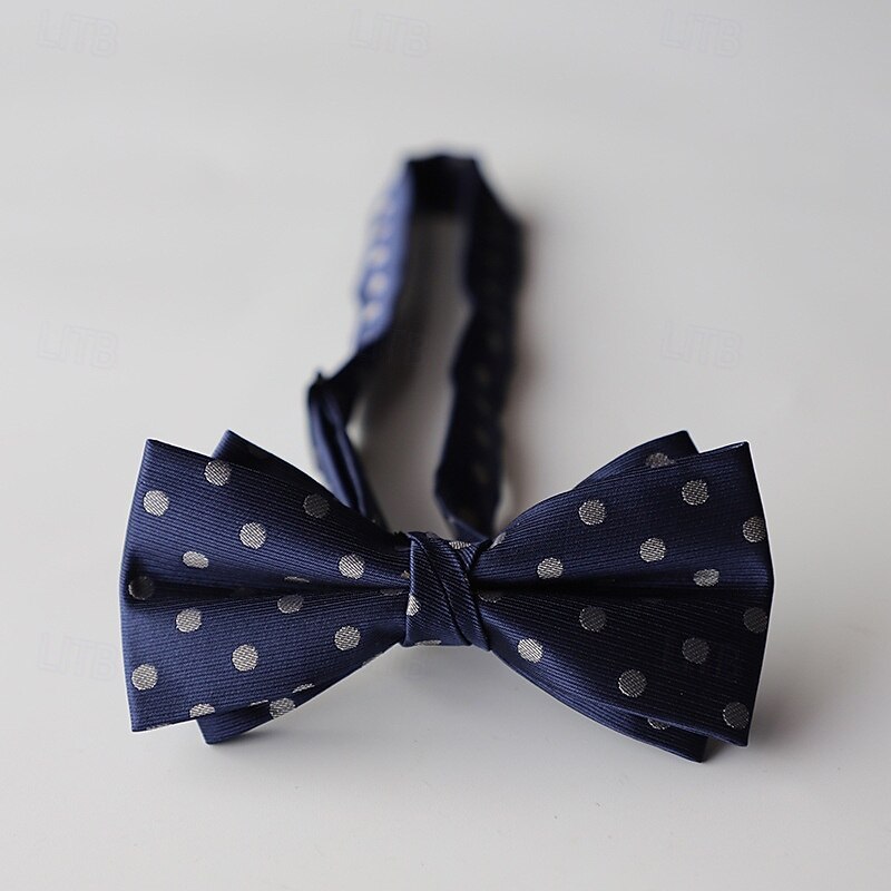 Men's Neckties Dot Wedding Party Daily Wear2