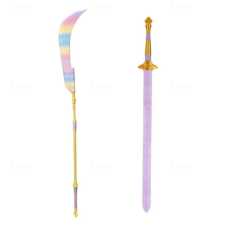 Korean Idol Inspired Cosplay Sword Costume Accessories Retractable Weapon Props Halloween Party 3D Printed