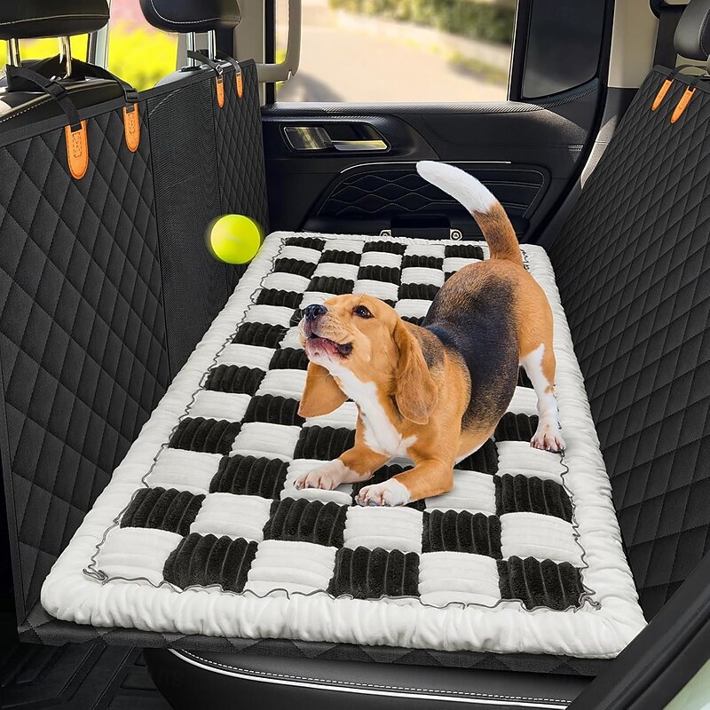 Sofa Cushion For Pet Plush Thickened Non Slip Car Back Seat Mat Comfortable Dog Cat Pad Washable Protective Furniture Cover Travel Bed Kennel Blanket Home Pet Supplies