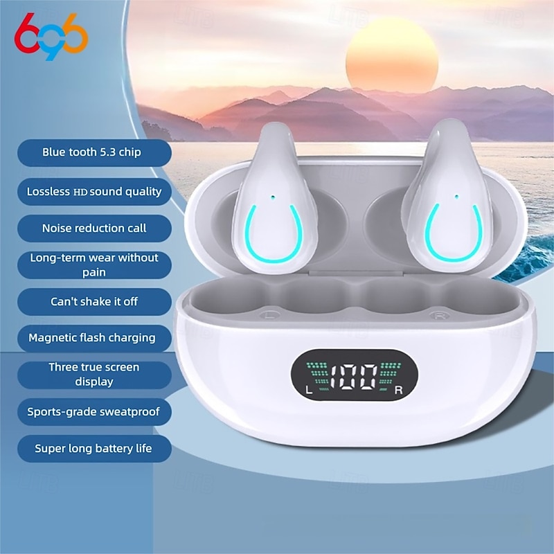 Q71 True Wireless Headphones TWS Earbuds In Ear Ear Hook Bluetooth5.0 Sports Waterproof Stereo for Apple Samsung Huawei Xiaomi MI  Gym Workout Skiing Camping / Hiking Travel Entertainment Car