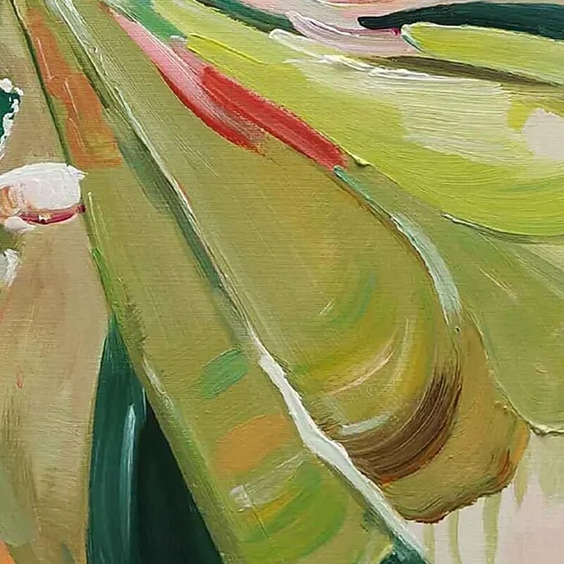 Abstract Figurative Oil Painting of Dancer3