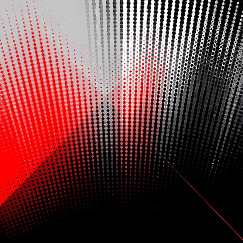 Men's Geometic Golf Polo Long Sleeve Polo Shirts Lapel Casual Outdoor Athleisure Daily Wear 3D Print Buttons Spring Fall Winter Red Blue Purple4