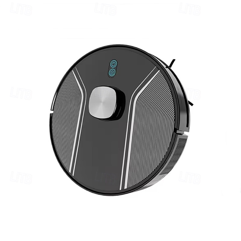 New Wireless Intelligent Laser Model Electronically Controlled Water Tank Planning Three-in-one Household Sweeping Robot2