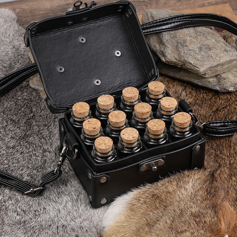 Medieval Renaissance Accessories Viking Fancy Dress Men's Women's Celtic Viking Fantasy Halloween Carnival Performance LARP Adults' More Accessories Magic Bottle All Seasons2