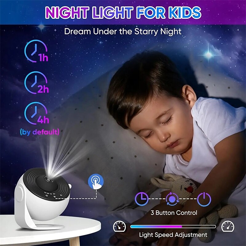 13 in 1 Star Projector Planetarium Galaxy Projector for Bedroom Aurora Projector Night Light Projector for Kids Adults3
