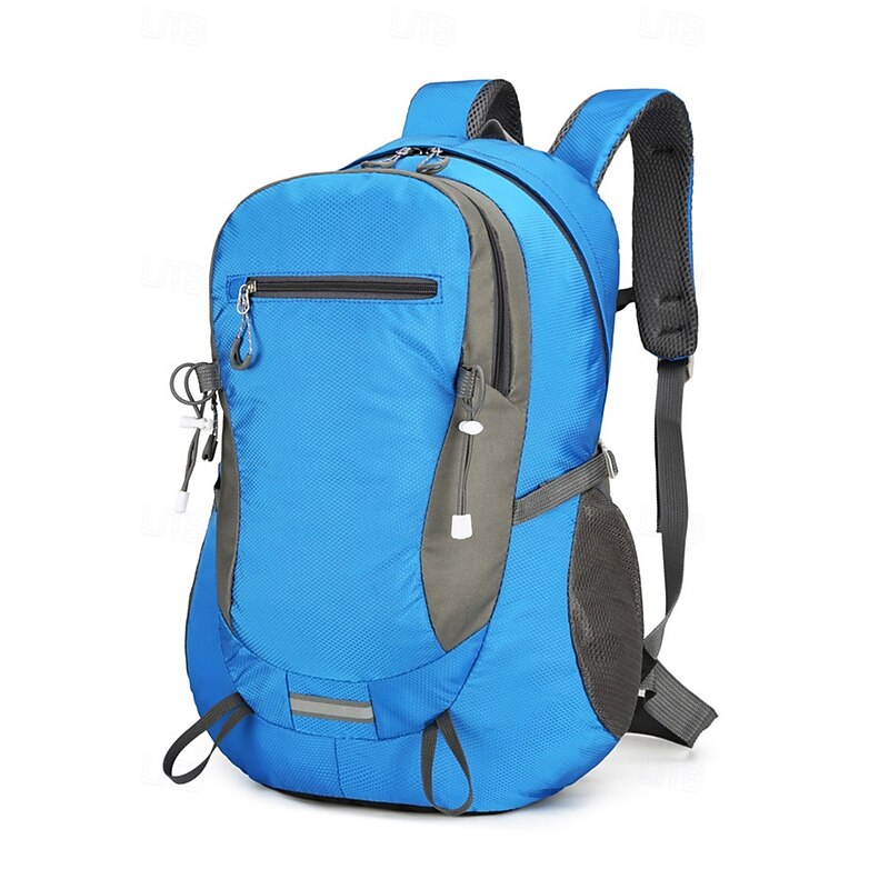 Men's Water-Resistant Scratch-Resistant Backpack, Lightweight Outdoor Travel Hiking Daypack for School and Daily Commute