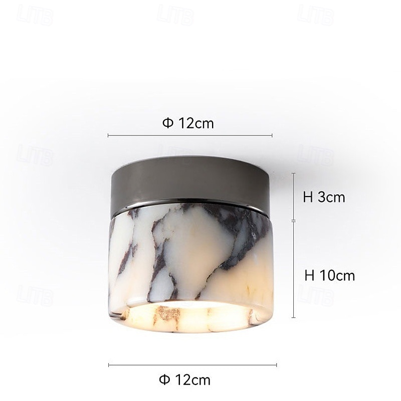 Alabaster Stone Nordic Snconce 110-240V4