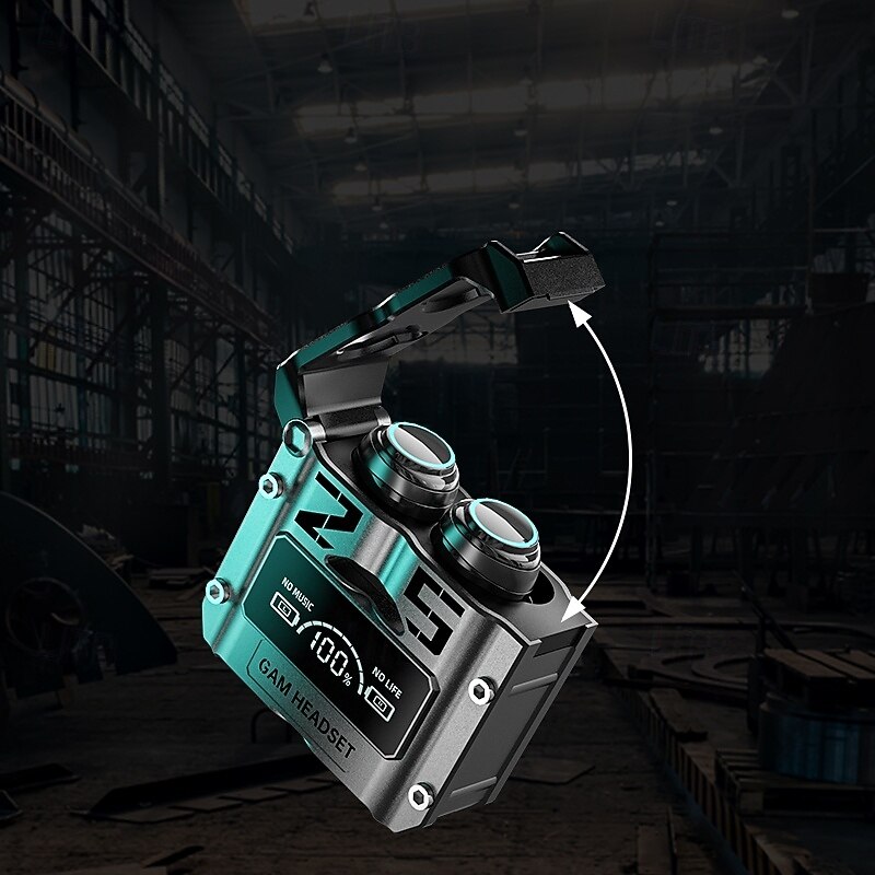 M25 True Wireless Headphones TWS Earbuds In Ear Bluetooth 5.3 LED Light Sports for Apple Samsung Huawei Xiaomi MI  Jogging Trekking Running Office Business PlayStation Xbox4