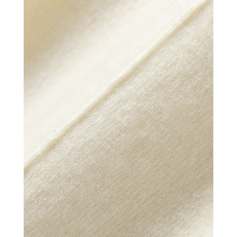 Women's Culottes Wide Leg Chinos Streetwear Casual Full Length Medium Waist Plain Pocket Elastic Drawstring Design Comfy Micro-elastic Street Holiday Going out milk white Camel Grey Black Fall Winter4