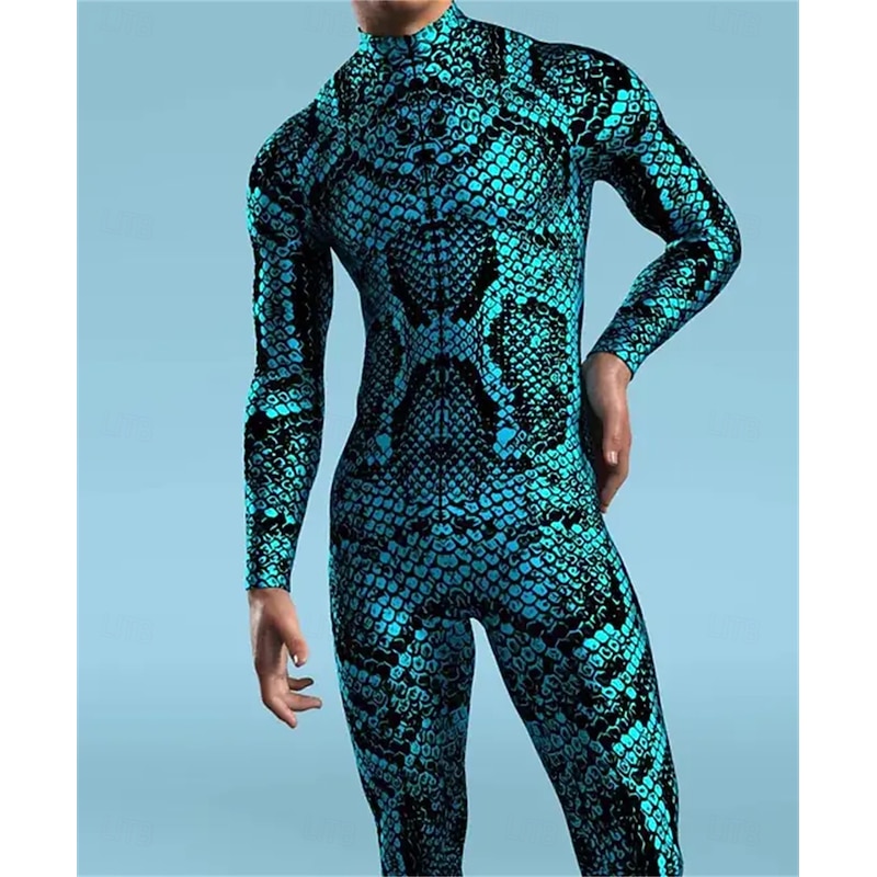 Halloween Zentai Suits Cosplay Costume Bodysuits Carnival Costume Full Body Suit Sexy Costume Halloween Kid's Adults' Men's Women's Boys' Masquerade Performance Party Easy Halloween Costumes Dress Up2