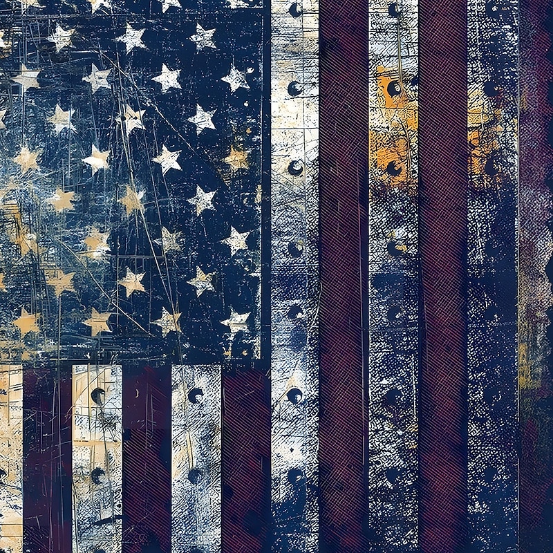 Men's Graphic Flag Henley Shirt Tee Long Sleeve Vintage Fashion Designer Outdoor Casual Daily Spring &  Fall All Seasons Navy Blue khaki Henley Henley T-Shirt2