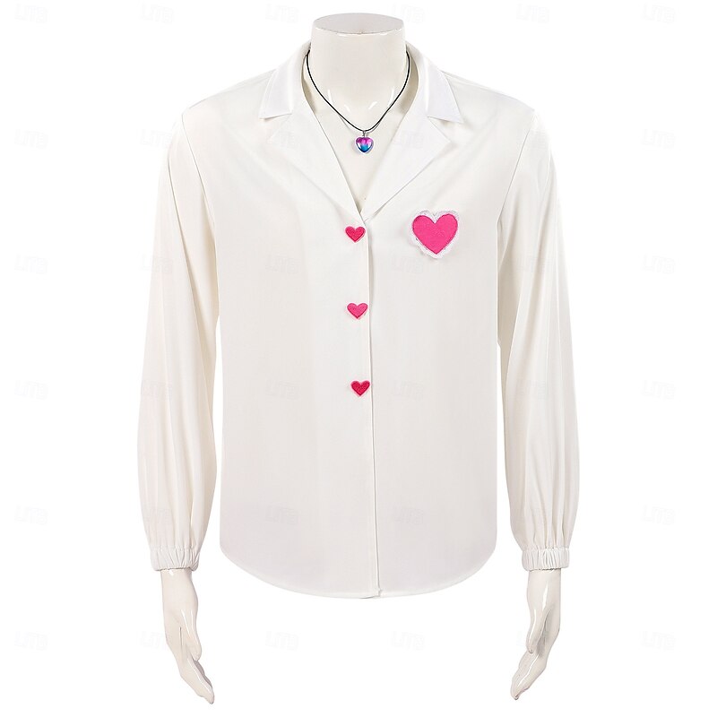 Korean Idol Inspired Idol Blouse / Shirt Cosplay Costume Accessories Set Virtual Idol Movie Cosplay for Men's Women's Adults' Halloween Carnival Performance Comic Con Anime Expo2