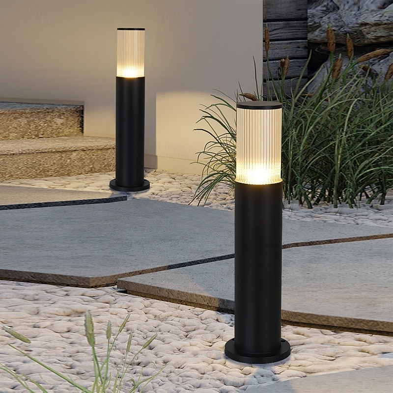 Modern IP65 Waterproof Pathway Decoration Garden Landscape Light Lawn Exterior Bollard Lighting2