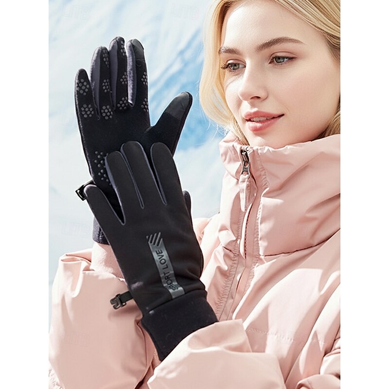 Unisex Touchscreen Waterproof Winter Gloves – Warm Thermal Outdoor Sports Gloves for Men and Women, Windproof Cycling and Hiking Use3