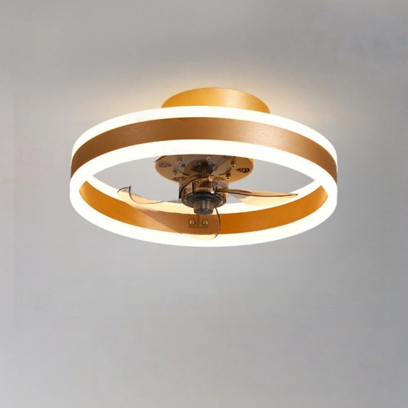 40~50 cm Pendant Lantern Design Ceiling Fan ABS Modern 110-120V 220-240V3