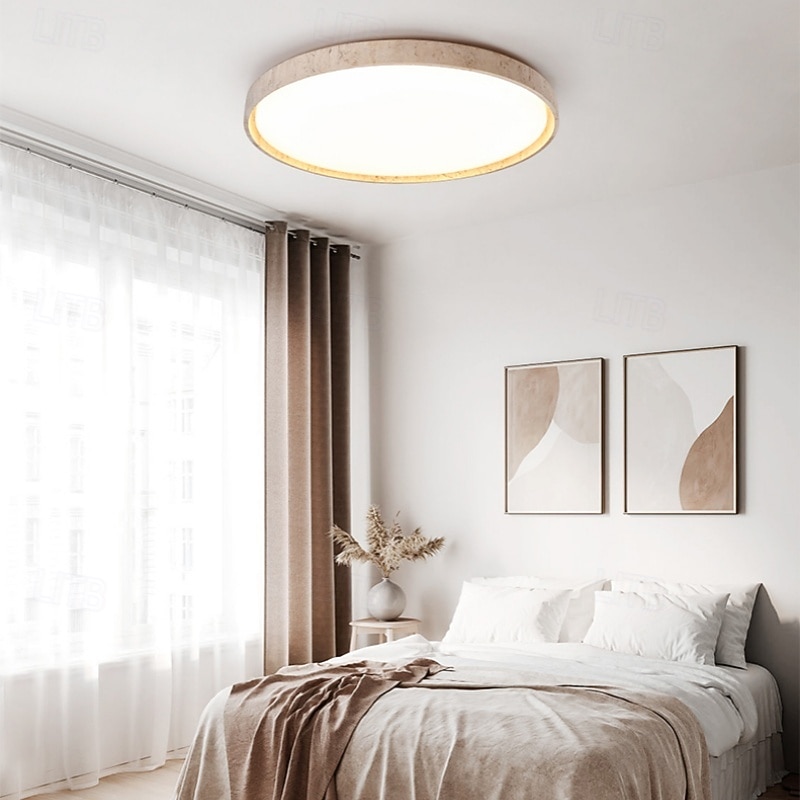 LED Ceiling Light Stepless Dimming 32/45/55cm Ceiling Decoration Lighting Fixtures, 50 cm LED Ceiling Light Circle Round Design, LED Light Fixture for Home & Office 110-240V2