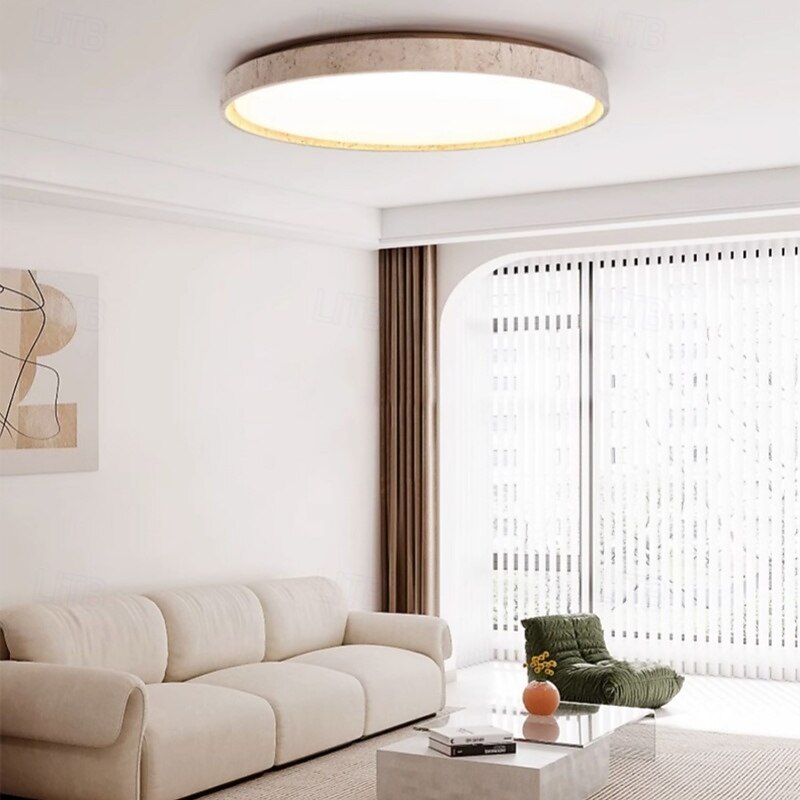 LED Ceiling Light Stepless Dimming 32/45/55cm Ceiling Decoration Lighting Fixtures, 50 cm LED Ceiling Light Circle Round Design, LED Light Fixture for Home & Office 110-240V