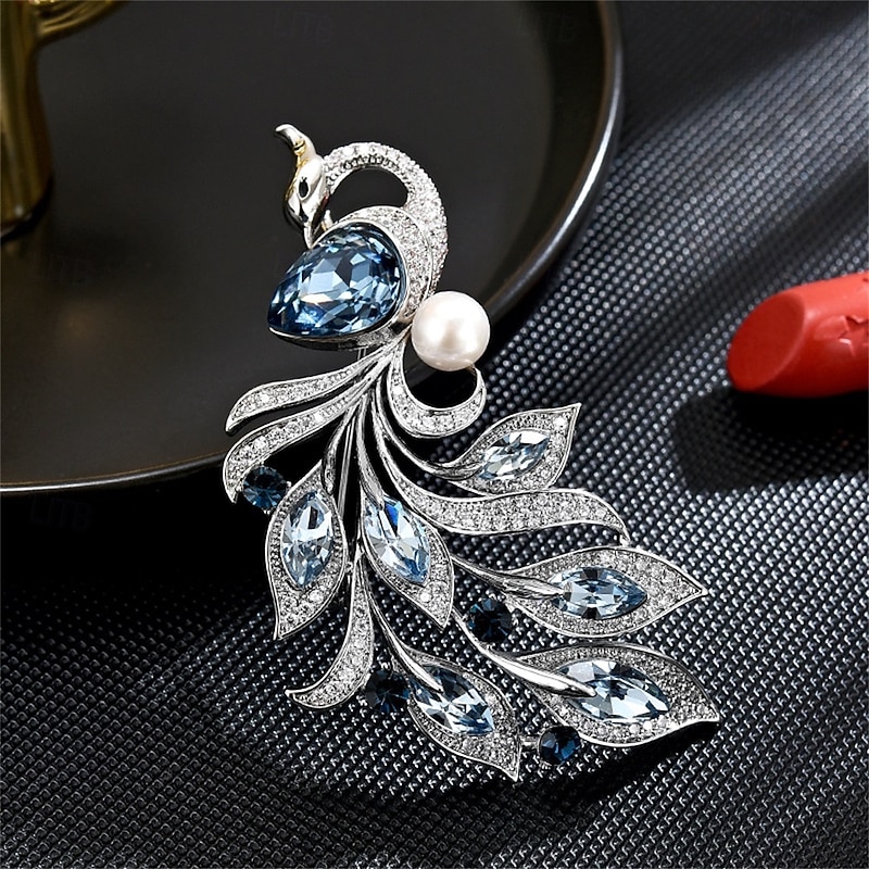 Brooches Classic Retro Animal Elegant Fashion Personalized Simple Brooch Jewelry Silver For Wedding Party Gift Engagement Prom Festival