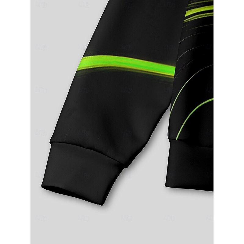 Men's Golf Polo Shirt Black Long Sleeve Top Golf Attire Clothes Outfits Wear Apparel4