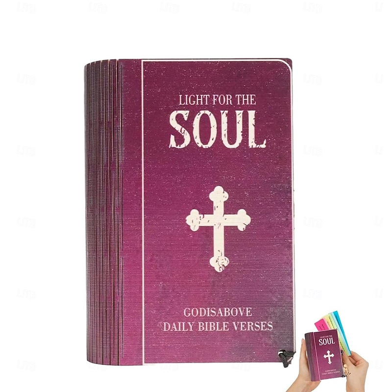 Handmade Bible Verse Cards Box (150 pcs) Bible Verses With Wooden Box for Emotions and Feelings, Christian Gift for Women Men, Graduation Gift, Inspirational Bible Gifts