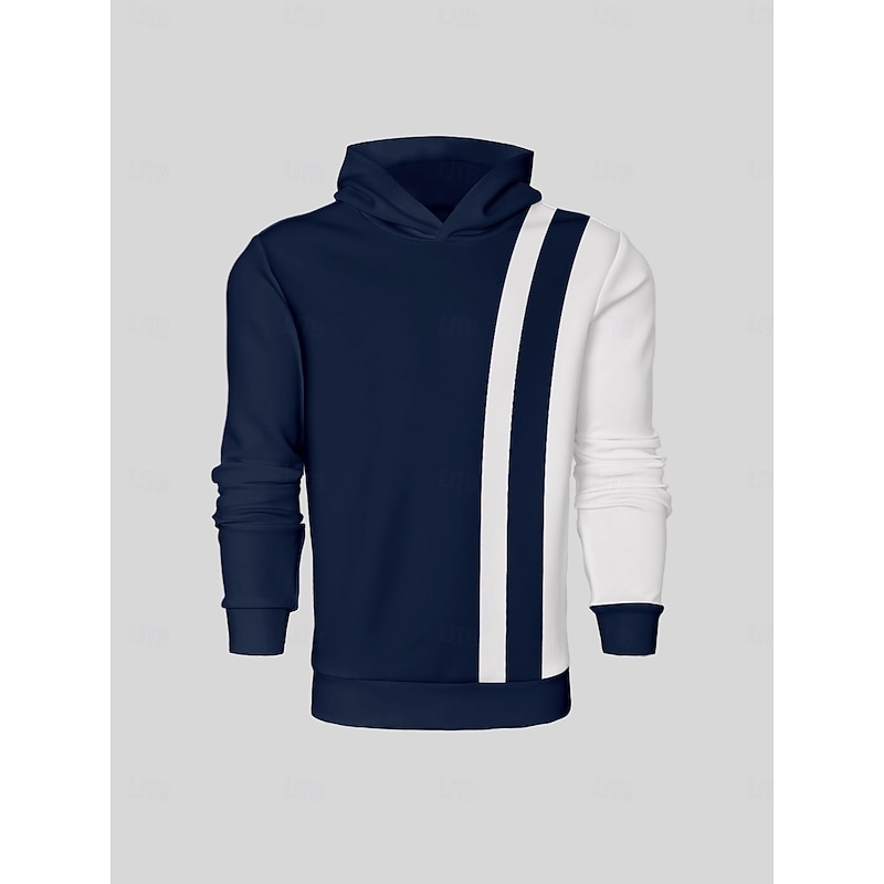 Men's Golf Polo Shirt Navy Blue Long Sleeve Top Golf Attire Clothes Outfits Wear Apparel3