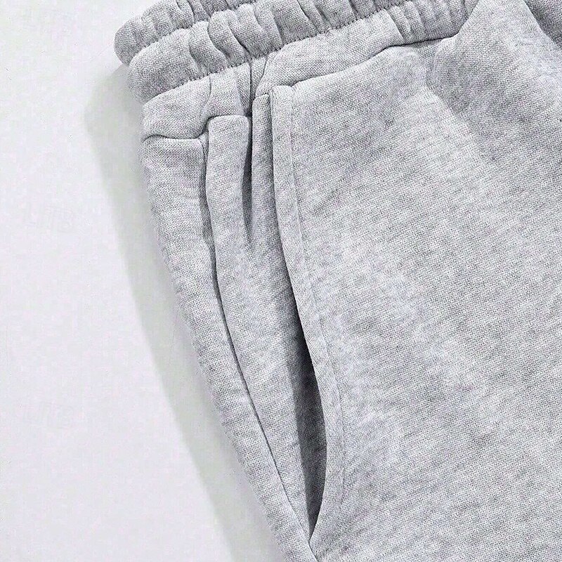 Men's Sweatpants Joggers Trousers Drawstring Elastic Waist Cow Plain Moisture Wicking Breathable Full Length Outdoor Sports Outdoor Casual Fashion Streetwear Black Light Grey3