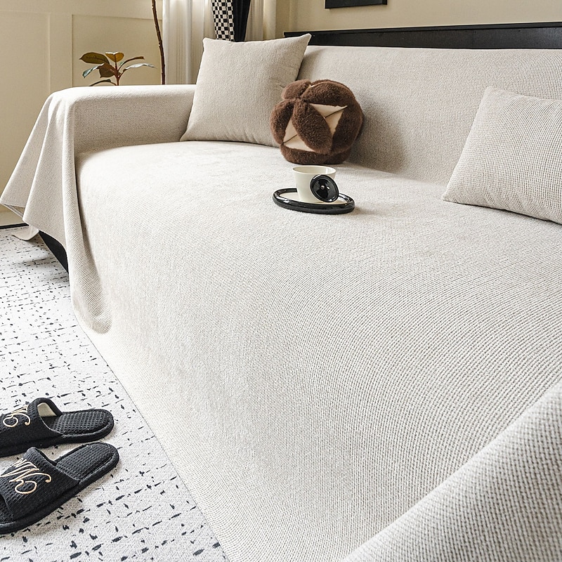 Waterproof Sofa Cover, Cat Scratch Resistant Couch Throw Blanket, Non-Slip Sofa Protector for All Seasons, Washable Furniture Cover for Living Room Pet Friendly4