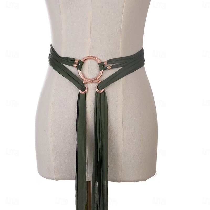 Retro Vintage Medieval Renaissance Waist Belt Viking Celtic Knight Ranger Fancy Dress Unisex Halloween Carnival Performance LARP Ren Faire Adults Belt All Seasons3