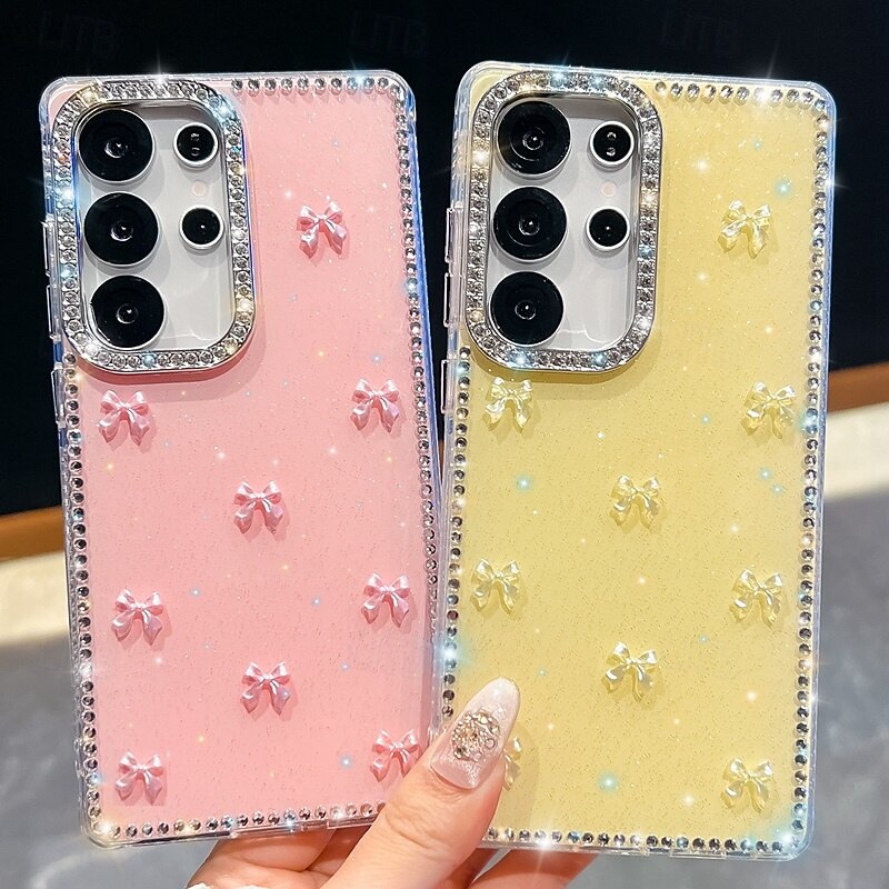 Phone Case For Samsung Galaxy S25 S24 Ultra Plus S23 Ultra A56 A36 A16 A55 5G A35 5G A15 Back Cover Shockproof Butterfly TPU4