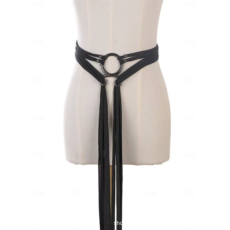 Retro Vintage Medieval Renaissance Waist Belt Viking Celtic Knight Ranger Fancy Dress Unisex Halloween Carnival Performance LARP Ren Faire Adults Belt All Seasons4