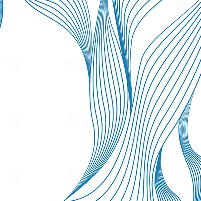 Men's Geometric Waves Dress Pants Trousers Suit Pants Mid Waist Casual Dailywear Holiday Relaxed Fit Flat Front Dress Pants with Side Pockets Spring Fall 3D Print Blue Purple Orange2