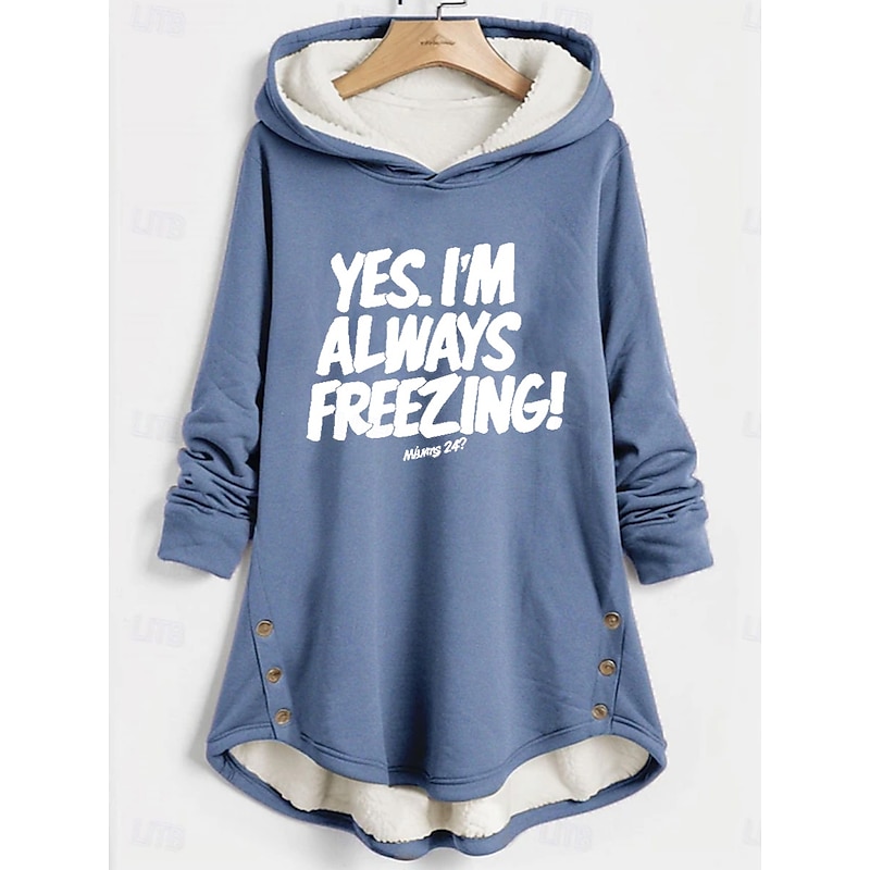Women's Pullover Hoodie Sweatshirt Graphic Letter Warm Casual Fuzzy Long Sleeve Hooded Long Tops Casual Sports Print Pink Blue Gray Fall Winter4