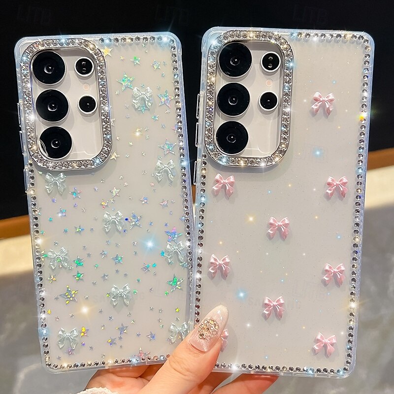 Phone Case For Samsung Galaxy S25 S24 Ultra Plus S23 Ultra A56 A36 A16 A55 5G A35 5G A15 Back Cover Shockproof Butterfly TPU3