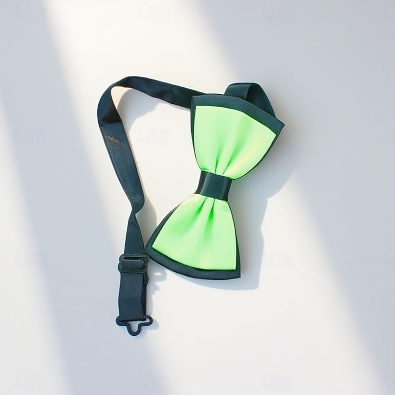 Men's Bow Tie Office / Business Traditional / Classic Solid / Plain Color Formal Evening Date Quinceañera & Sweet Sixteen4