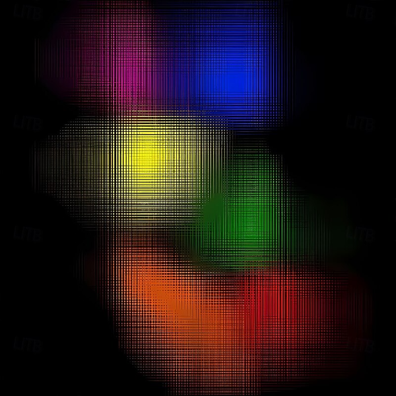 Men's Geometic Polo Long Sleeve Polo Shirts Lapel Casual Outdoor Street Athleisure Daily Wear 3D Print Buttons Spring Fall Winter Yellow Purple Green4