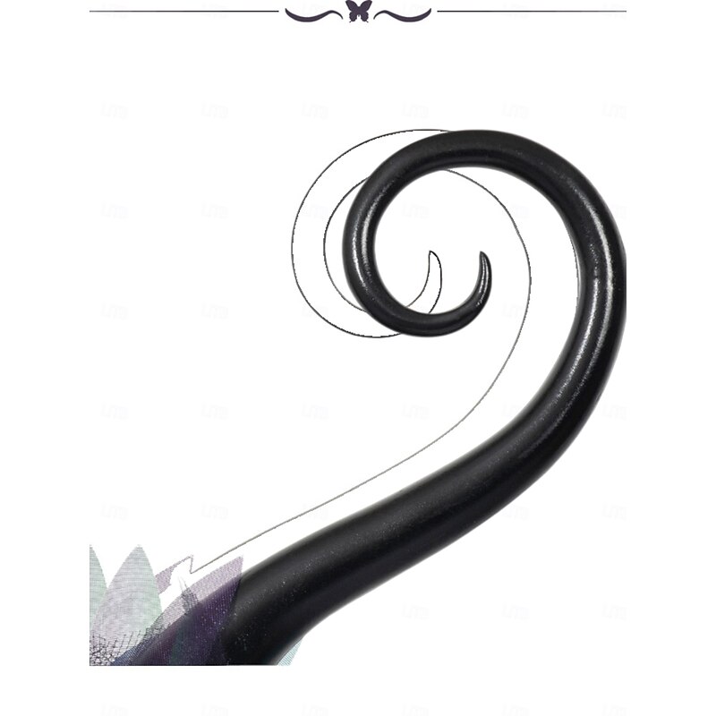 Women's Halloween Horned Headband with Chains  -Gothic Devil Horns Hair Accessory for Halloween Costume Party2