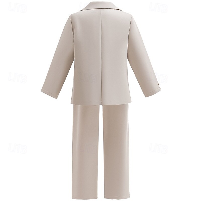 The Bad Guys Mr. Wolf Outfits Costume Fancy Dress Cosplay Movie Cosplay for Boys' Kids Halloween Carnival Performance Comic Con Anime Expo4