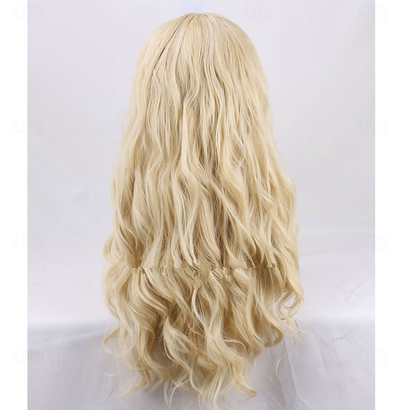 The Hobbit Galadriel Wig Wig Cosplay Costumes Costume Long Long Blonde New2