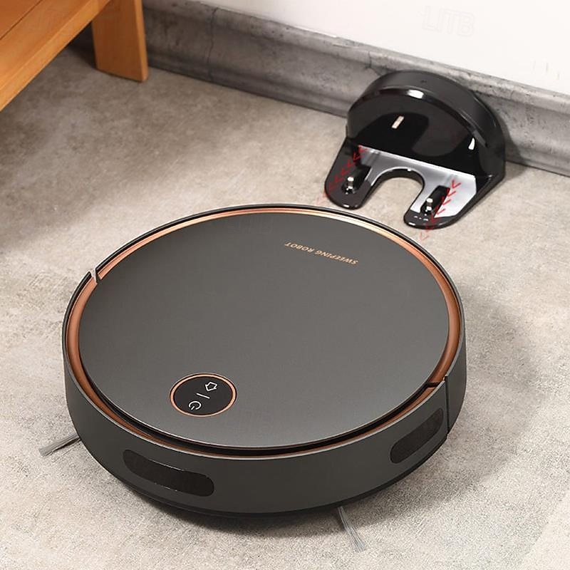 NEW 5000Pa Robot Vacuum Cleaner 3 In 1 Suction Sweeping Mopping Automatic Rechargable Cleaning Sweep Floor for Home Office3