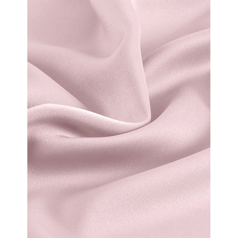 Beach Wedding Sheath Evening Gown Elegant Dress Wedding Guest Engagement Floor Length Sleeveless High Neck Satin V Back with Pleats3