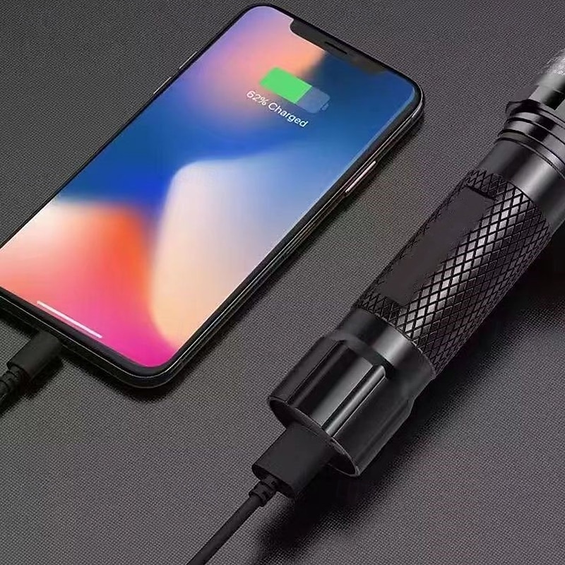 USB-Rechargeable Mini LED Flashlight Super Bright Compact Portable for Students  Suitable for Home Outdoor Use with Long-Range Illumination3