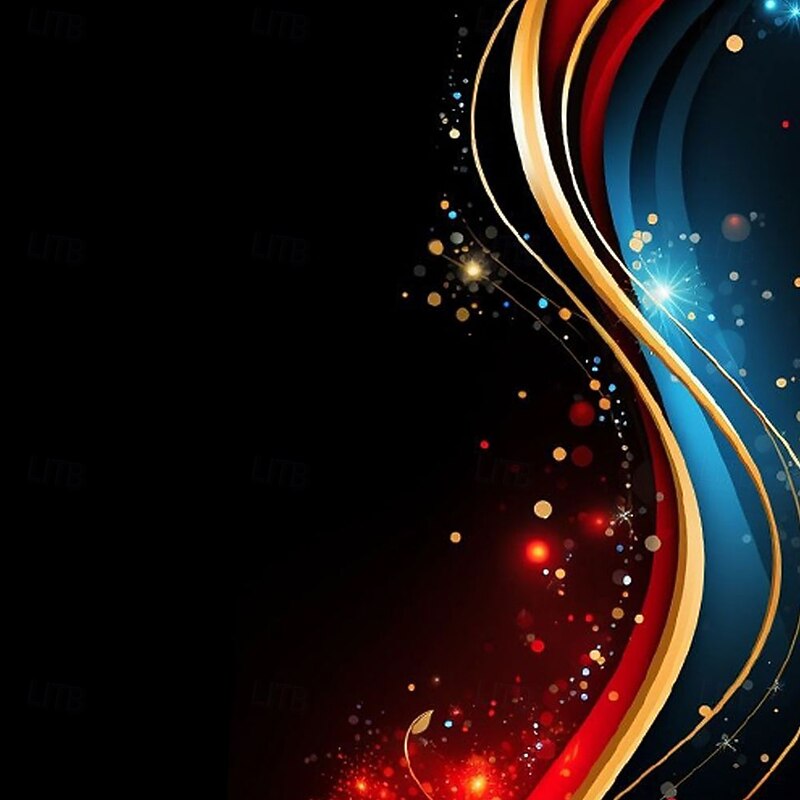 Men's Abstract Geometic Polo Long Sleeve Polo Shirts Collared Shirts Business Casual Business Athleisure Daily Wear 3D Print Buttons Spring Fall Winter Red Blue Green4