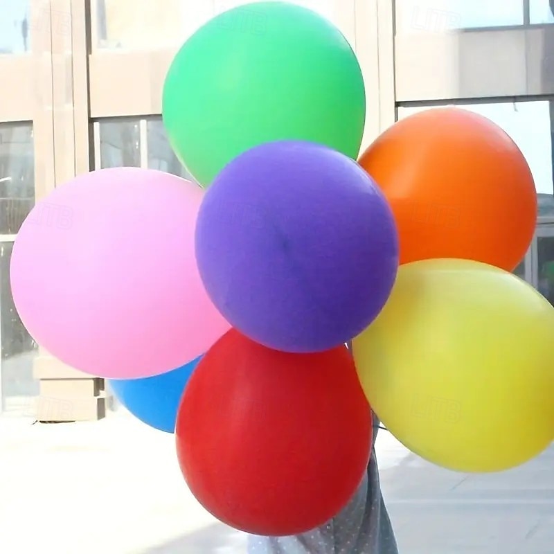 10pcs 37-inch Premium Latex Balloons, Perfect for Weddings, Birthdays, Holiday Parties, Indoor/Outdoor Decorations, Anniversaries, Graduations, Halloween and Christmas Celebrations3