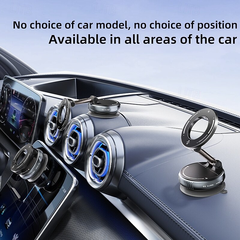 Car Vacuum Suction Navigation Mobile Phone Holder Car Suction Cup Holder Car Magnetic Suction Mobile Phone Holder